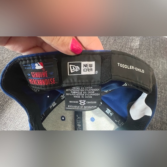 Authentic Kids New Era Blue Jays Hat Toddler Child MLB Toronto Boy Girl Unisex - Picture 7 of 8